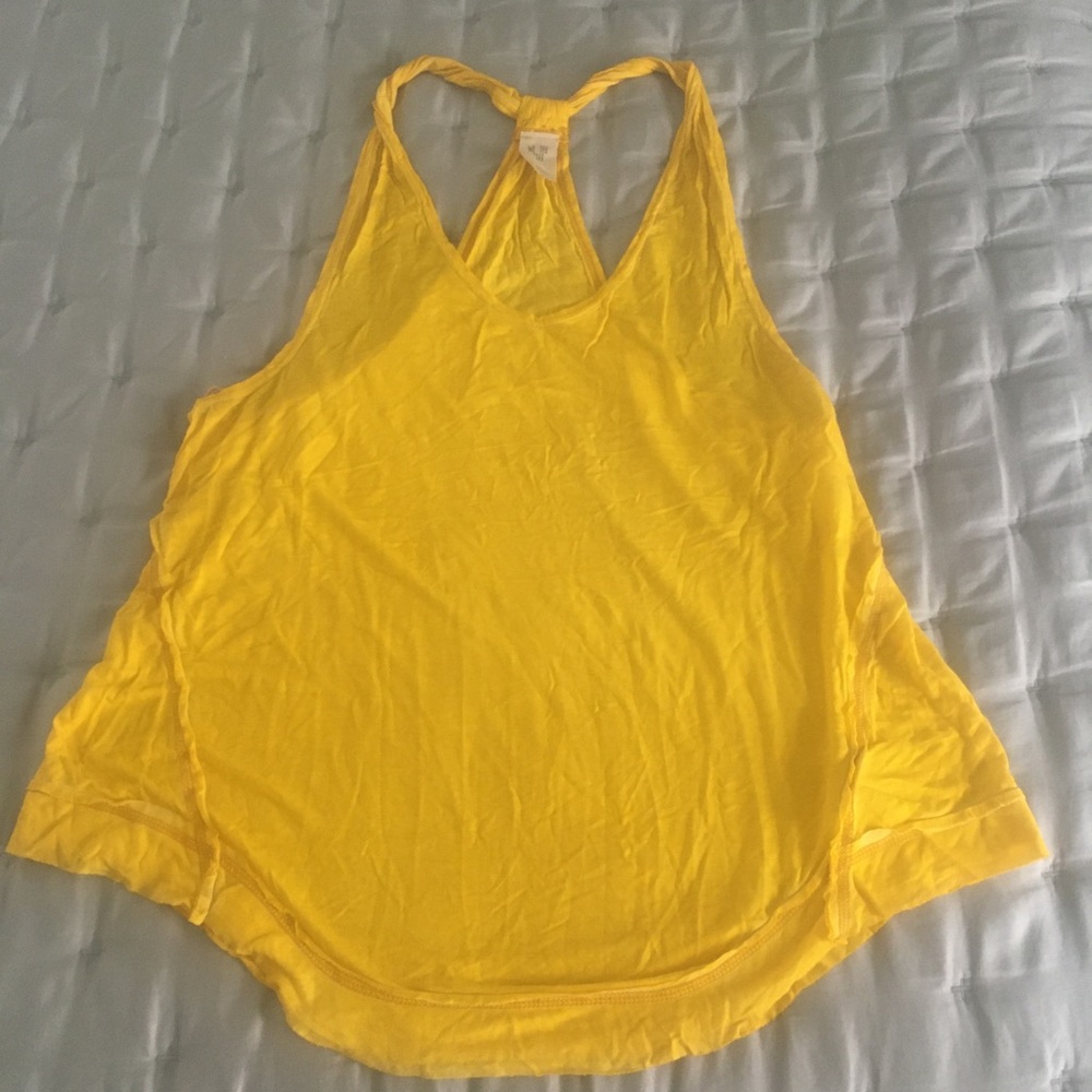 3/$35 We The Free gold tank top